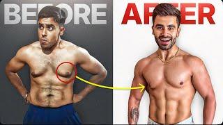 No Surgery for Chest Fat | Pure Veg Diet + Best Exercises with Rep Range EXPLAINED