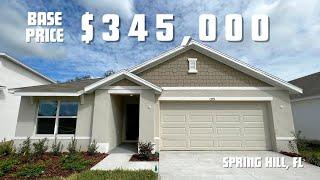 Pine Creek Home Tour | Spring Hill, Florida| 3BR/2BA | $345,000 | Must-See New Construction 2023