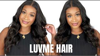 5x5 undetectable invisible lace glueless closure lace wig Ft.LUVME HAIR