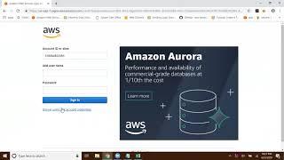 Working as an IAM user  by aws avinash