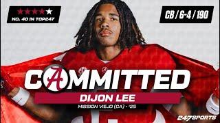 WATCH: 4-star CB Dijon Lee commits to Alabama LIVE on 247Sports