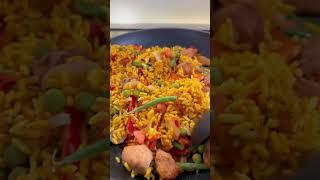 #shorts Frosta Hähnchen Paella #food #fastfood #family #germany #dinner  #вкусно #еда #готовимдома