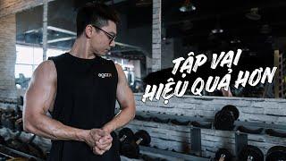 Cách TẬP VAI hiệu quả hơn VỚI TẠ ĐƠN | Effective Dumbbell Shoulder Workout | SHINPHAMM