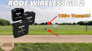 Rode Wireless Go 2 - Full Review (Audio & Range Test)