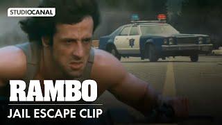 RAMBO FIRST BLOOD - Jail Escape Clip (Extended)  - Sylvester Stallone