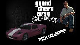 GTA San Andreas - Visual Car Spawner MOD