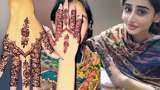 Simple,stylish & unique mehndi design || Fashionable mehndi design for modern brides || annus mehndi