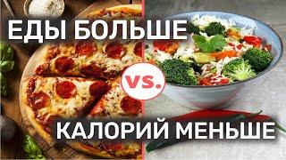 Ешь Больше, Не Набирая Лишних Калорий (Замени эти продукты)