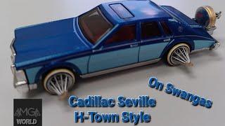 First ever Hotwheel Cadillac Seville on Swangas!! H-Town Style.