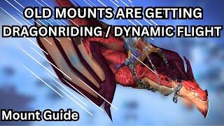 ALL Obtainable Old Mounts That Will Get Dragonriding / Dynamic Flight SOON & How to Get Them - Pt. 1