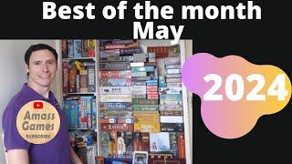 Best of the month May 2024 BotM AmassGames #boardgame #tabletop #tableideas #games #gamers games