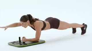 Pure Plank: Forearm Plank with Forward Arm Reach