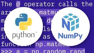 Difference between numpy dot() and Python 3.5+ matrix multiplication @