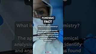 What is forensic chemistry? | #forensics #forensicscience