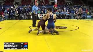 120 Quarterfinal - Nicholas Raimo (New Jersey) vs. Cameron Valdiviez (Missouri)