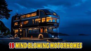 15 Most Luxurious Motor Homes That Will Blow Your Mind || Artformworld