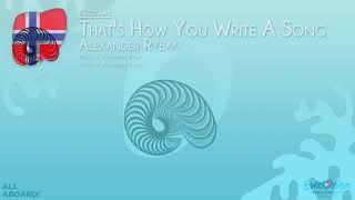 Alexander Rybak - "That's How You Write A Song" (Norway)