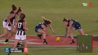 AFLW Highlights  - Carlton v Collingwood