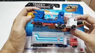 Transformers X crossover Hotwheels track fleet Ultra Magnus