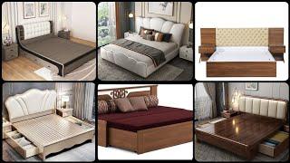 Wooden Double Bed Design Ideas with storage // Latest Bed Design