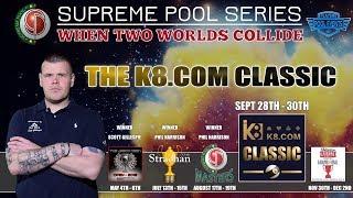 Rich Wharton vs Rob Chilton - T3 - The Supreme Pool Series - K8.com Classic - Race to 8