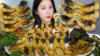 황금빛깔 장어구이에 복분자 한잔민물장어 먹방 Grilled Eel うなぎのグリル | eating show | mukbang asmr