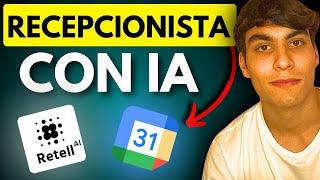 Construí un Recepcionista con Inteligencia Artificial | LLAMADAS CON IA | Retell AI x N8N x Calendar