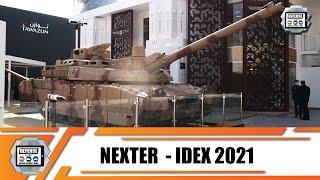 IDEX 2021 French company Nexter presents its full range of defense products and combat vehicles