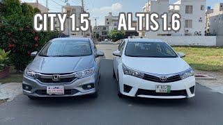 NEW Honda City 1.5 VS Altis 1.6 — DRAG RACE!