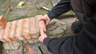 Bricklaying - Building A Bespoke Greenhouse Base