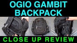 Ogio Gambit Backpack Close up Look, Unboxing, Review, Demo