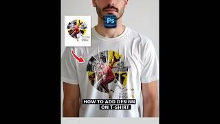 How to add Design or Logo on T-shirt in Adobe Photoshop