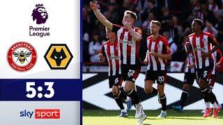 8-Tore Festival in Brentford! | FC Brentford - Wolverhampton Wanderers | Highlights - Premier League