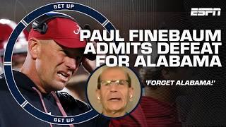 Paul Finebaum WAVES THE WHITE FLAG after Alabama's loss to Michigan  'IT WAS A MESS!' | Get Up