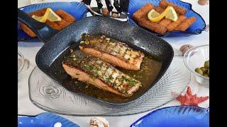 Losos fileti recepti i blitva s krumpirom - Salmon Fillet Recipes & Mangel with Potato