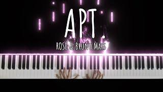 APT. - Rosé & Bruno Mars (Full Piano Tutorial) #pianotutorial