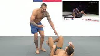 Nicky Rod Explains Body Lock Pass Technique on Felipe Pena at ADCC 2022