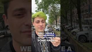 How strong is hash in Amsterdam?