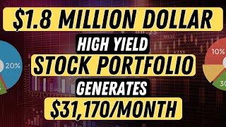 My $1.8 Million Stock Portfolio Unveiled | $31,170/Month Passive Income - UPDATE #42