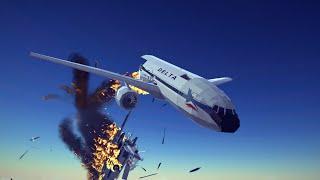 Real Airplane Crashes Emergency Disaster | Besiege pt 1