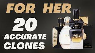 20 ACCURATE CLONES OF EXPENSIVE PERFUMES FOR WOMEN