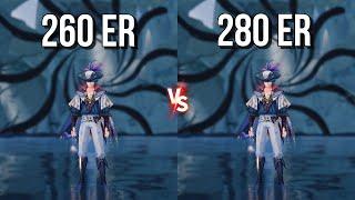 Brant with 260 ER vs 280 ER Damage Comparisons!!! Is The Damage Difference Really That Significant??