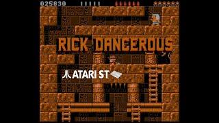 Rick Dangerous - Atari ST (1989) longplay