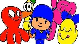 Itsy Artist - How To Draw Characters from Pocoyo Avsnittes - Compilation