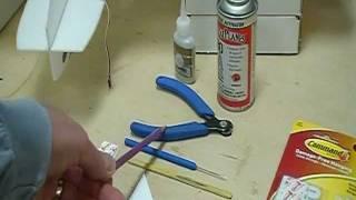 MAKING LANDING GEAR FOR FOAMIES