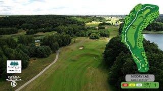 Modry Las Golf Resort Choszczno - Hole 1