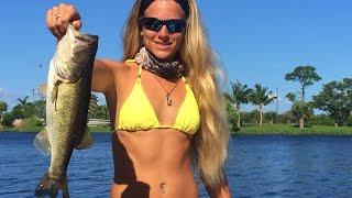 Florida Girl Bass Fishing Video
