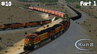 Run8 Train Simulator V3 #10 R-CAL0171 To Porphyry Yard Part 1/2 - What Not To Do on Mountains!