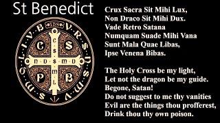 St  Benedict Prayer LATIN 1 HOUR (CRUX SACRA)