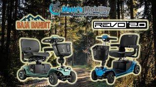 Comparing the Baja Bandit to the Pride Revo 2.0 Mobility Scooter